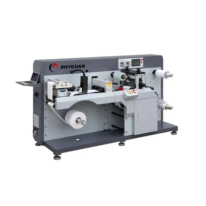 Label detection die-cutting integrated machine